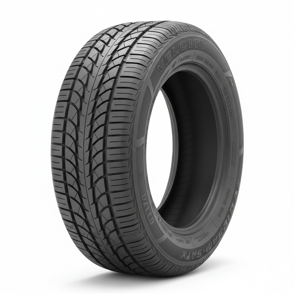 175/65R14 tyre angled view
